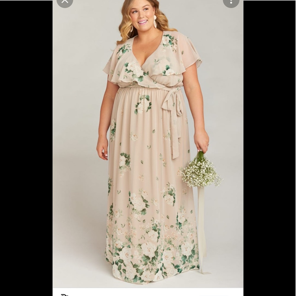NWT Show Me Your MuMu Audrey Maxi Dress Bridesmaid